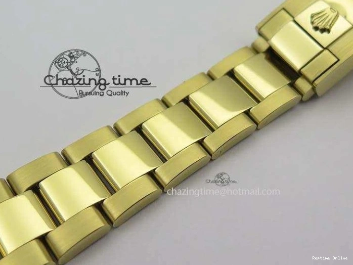 0414 GMT-Master II 116759 YG Bp-Maker Blue Ruby Crystal Bezel Black Dial On YG Bracelet A NewStyle 3775